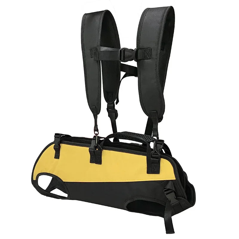 Dog Backpack Carrier for Dogs Carrying Backpack Emergency Old Disabled Joint Injuries Arthritis Senior Dogs Up Down Stairs Cars