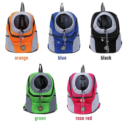 Pet Dog Carrier Bag Carrier For Dogs Backpack Out Double Shoulder Portable Travel Backpack Outdoor Pet Carrier Bag Travel Set