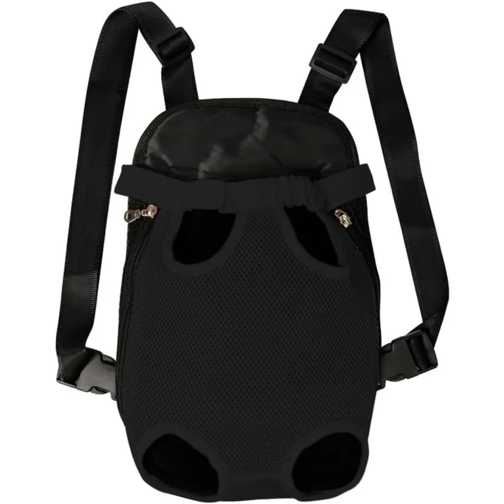 Dog Backpack Carrier, Front Chest Carrier for Cat Small Dogs, Pet Carrying Bag for Travel Hiking Cycling Outdoor