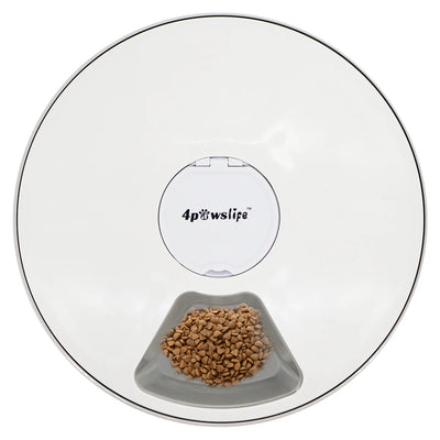 Automatic Feeder Pet Dog Round Timing Feeder 6 Meals 6 Grids Cat Dog Electric Dry Food Dispenser 24 Hours Feed Pet Supplies