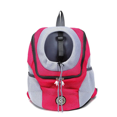 Pet Dog Carrier Bag Carrier For Dogs Backpack Out Double Shoulder Portable Travel Backpack Outdoor Dog Carrier Bag Travel Set
