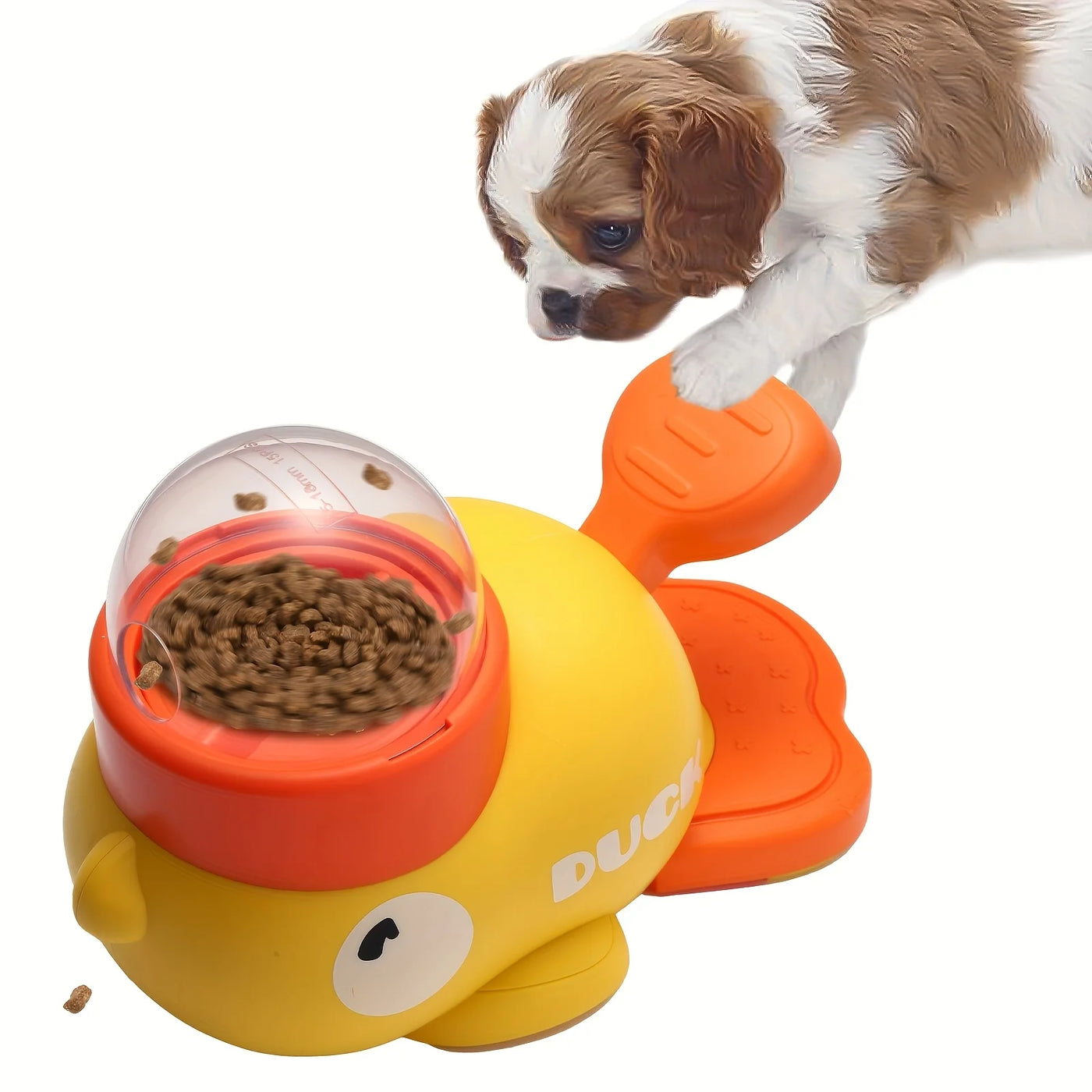 Dog Puzzle Feeder Interactive Pet Automatic Feeding Machine Food Treat Dispenser Snack Feeder for Dog Training Mental Enrichment